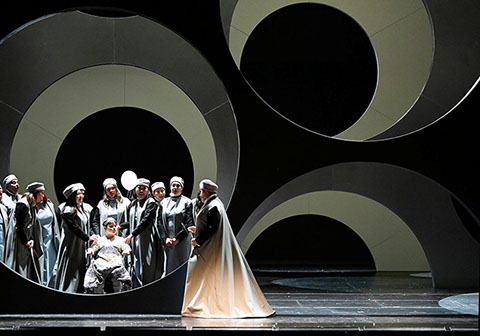 Fierabras, Schubert, Konzerttheater Bern, Elmar Goerden, Mario Venzago, Merlo/Stengl, Kirchleitner, Chor, Foto Dorendorf