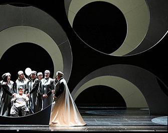 Fierabras, Schubert, Konzerttheater Bern, Elmar Goerden, Mario Venzago, Merlo/Stengl, Kirchleitner, Chor, Foto Dorendorf