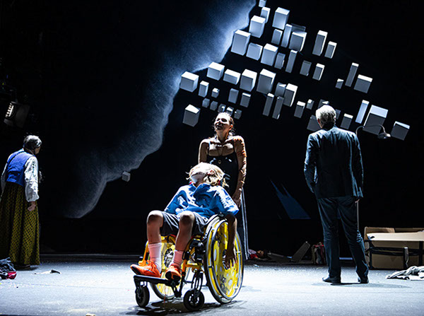 Medea, Grillparzer, Josefstadt, Regie Goerden, Bühne Merlo/Stengl, König, Cervik, Lorenz, Foto Knie