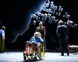 Medea, Grillparzer, Josefstadt, Regie Goerden, Bühne Merlo/Stengl, König, Cervik, Lorenz, Foto Knie